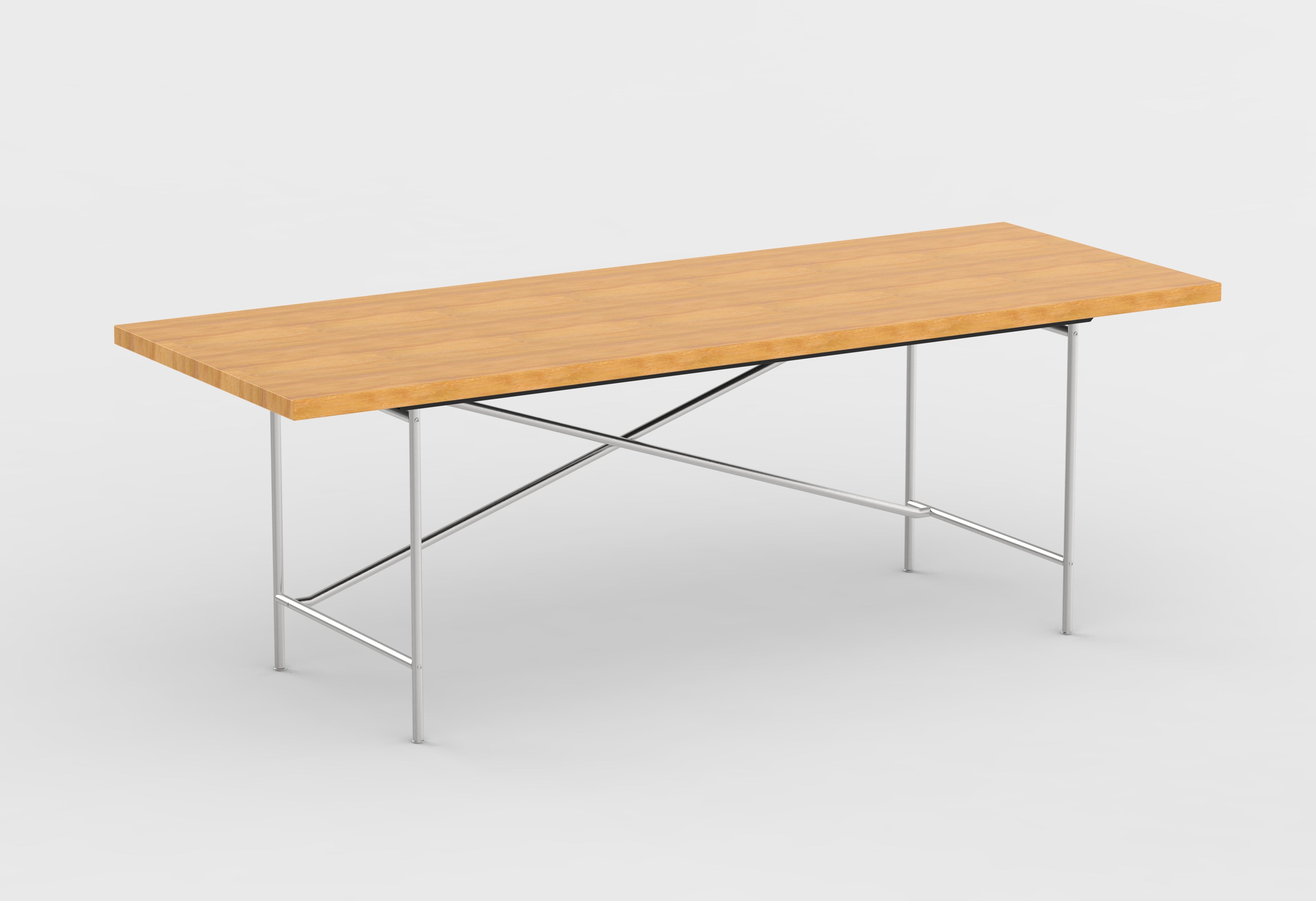 X Trestle Table with Support & Raisers